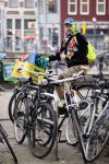 Amsterdam 4 maart 2021
Bas Kosters op de fiets in Amsterdam