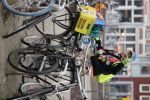 Amsterdam 4 maart 2021
Bas Kosters op de fiets in Amsterdam