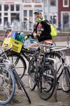 Amsterdam 4 maart 2021
Bas Kosters op de fiets in Amsterdam