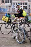 Amsterdam 4 maart 2021
Bas Kosters op de fiets in Amsterdam