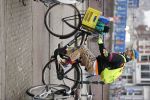 Amsterdam 4 maart 2021
Bas Kosters op de fiets in Amsterdam
