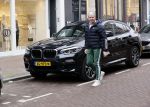 Amsterdam 4 maart 2021
Dries Roelvink met zijn BMW X4 op de pc hooftstraat