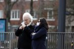 Amsterdam 24 februari 2021
Eddy habbema metzijn vrouw incl mondkapjes wachtend op de tram