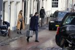 Amsterdam 16 februari 2021
Gerard Spong in zijn Rolls Royce en wandelend op straat met mondkapje.