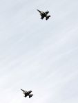 Amsterdam 25 februari 2021
Gevechtsvliegtuigen F16 boven Amsterdam zuid
