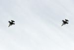 Amsterdam 25 februari 2021
Gevechtsvliegtuigen F16 boven Amsterdam zuid