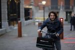 Den Haag 2 maart 2021
Jesse Klaver op de fiets bij het binnenhof.