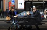 Amsterdam 21 februari 2021
Joost Nijsen  met zijn vriendin en ex van Joost Zwagerman Maaike Pereboom. Maaike heeft een zoontje van Joost Zwagerman