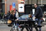 Amsterdam 21 februari 2021
Joost Nijsen  met zijn vriendin en ex van Joost Zwagerman Maaike Pereboom. Maaike heeft een zoontje van Joost Zwagerman