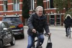 Amsterdam 6 maart 2021
Maarten Spanjer op de fiets in Amsterdam zuid