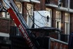 Amsterdam 5 maart 2021
Marieke Elsinga en haar vriend Sander verhuizen naar hun nieuwe huis . De studenten verhuizer verhuist ze.