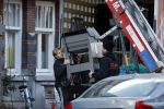 Amsterdam 5 maart 2021
Marieke Elsinga en haar vriend Sander verhuizen naar hun nieuwe huis . De studenten verhuizer verhuist ze.