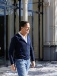 Amsterdam 13 februari 2021
Jort Kelder en Mark Rutte bij vondel CS in het vondelpark.