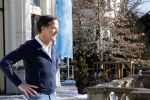Amsterdam 13 februari 2021
Jort Kelder en Mark Rutte bij vondel CS in het vondelpark.