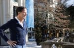 Amsterdam 13 februari 2021
Jort Kelder en Mark Rutte bij vondel CS in het vondelpark.