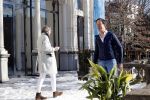 Amsterdam 13 februari 2021
Jort Kelder en Mark Rutte bij vondel CS in het vondelpark.