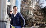 Amsterdam 13 februari 2021
Jort Kelder en Mark Rutte bij vondel CS in het vondelpark.