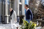 Amsterdam 13 februari 2021
Jort Kelder en Mark Rutte bij vondel CS in het vondelpark.