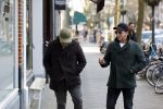Amsterdam 2 maart 2021
Najib Amhali en Parry Patel in Amsterdam zuid.
