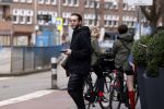 Amsterdam 6 maart 2021
Schoonzoon Rick van Connie Witteman op de beethovenstraat.