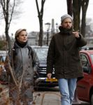 Amsterdam 7 maart 2021
Stijn Fransen met haar nieuwe vriend Siefried Jongsmaa