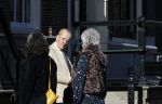 Amsterdam 26 februari 2021
Theo Hiddema in het zonnetje voor zijn huis.