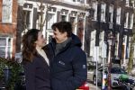 Amsterdam 12 februari 2021
Thierry Baudet en zijn verloofde Davide Heijmans bij de bevroren grachten in Amsterdam.