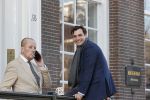 Amsterdam 26 februari 2021
Theo Hiddema en Thierry Baudet voor het huis / praktijk van Theo op de gracht in Amsterdam.