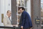 Amsterdam 26 februari 2021
Theo Hiddema en Thierry Baudet voor het huis / praktijk van Theo op de gracht in Amsterdam.