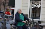 Den Haag 2 maart 2021
Ton Elias fietst door het centrum van Den Haag naar zijn huis toe
