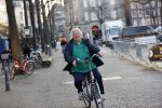 Den Haag 2 maart 2021
Ton Elias fietst door het centrum van Den Haag naar zijn huis toe