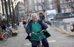 Den Haag 2 maart 2021
Ton Elias fietst door het centrum van Den Haag naar zijn huis toe