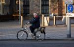 Den Haag 2 maart 2021
Ton Elias fietst door het centrum van Den Haag naar zijn huis toe