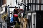 Amsterdam Abcoude 16 februari 2021
Trijntje Oosterhuis vertrekt vanuit haar huurhuis in Amsterdam naar haar nieuwe huis in Abcoude