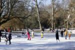 Amsterdam 9 februari 2021
Sneeuw in het vondelpark. Er wordt volop geschaatst in het vondelpark.