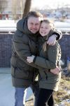 Weesp 13 februari 2021
Wesly Bronkhorst met zijn vriendin bij Klavertje 4