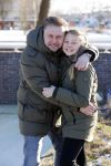 Weesp 13 februari 2021
Wesly Bronkhorst met zijn vriendin bij Klavertje 4