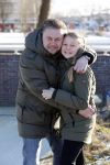 Weesp 13 februari 2021
Wesly Bronkhorst met zijn vriendin bij Klavertje 4