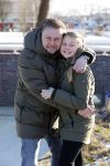Weesp 13 februari 2021
Wesly Bronkhorst met zijn vriendin bij Klavertje 4