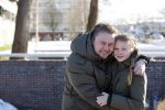 Weesp 13 februari 2021
Wesly Bronkhorst met zijn vriendin bij Klavertje 4