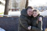 Weesp 13 februari 2021
Wesly Bronkhorst met zijn vriendin bij Klavertje 4