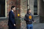 Den Haag 2 maart 2021
Wopke Hoekstra wordt geinterviewd door Kalvijn