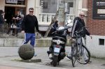 Amsterdam 24 febrruari 2021
Wolter Kroes en kennis Richard hard lopend door het vondelpark
