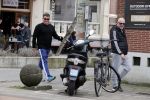 Amsterdam 24 febrruari 2021
Wolter Kroes en kennis Richard hard lopend door het vondelpark