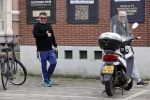 Amsterdam 24 febrruari 2021
Wolter Kroes en kennis Richard hard lopend door het vondelpark