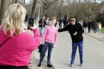 Amsterdam 24 febrruari 2021
Wolter Kroes en kennis Richard hard lopend door het vondelpark