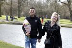 Amsterdam 14 februari 2022
Chahid Charak ( Dutch Performante) met zijn vrouw in het vondelpark en Amsterdam zuid.
