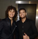 Amsterdam 28 februari 2022
Premiere Batman in Pathe Arena .
Chahid Charak ( Dutch Performante) en Kwebbelkop ( Jordi v d Busche)