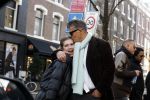 Amsterdam 26 februari 2022
Emile Ratelband met zijn dochter op de pc hooftstraat
