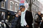 Amsterdam 26 februari 2022
Emile Ratelband met zijn dochter op de pc hooftstraat
